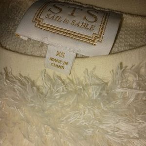 Sail  to Sable xs fur sweater